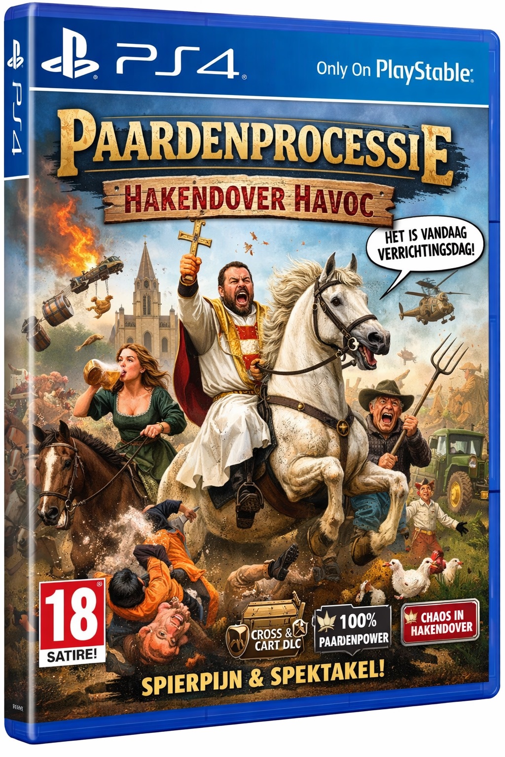 VR op de Tiense berg (satirische context)